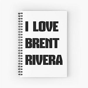 brent rivera  Spiral Notebook