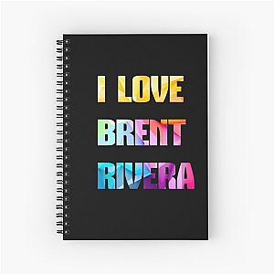 brent rivera  Spiral Notebook