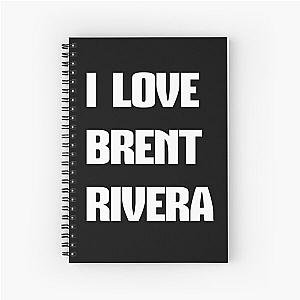 brent rivera  Spiral Notebook