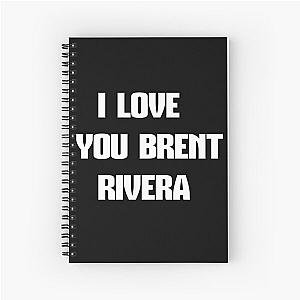 brent rivera  Spiral Notebook