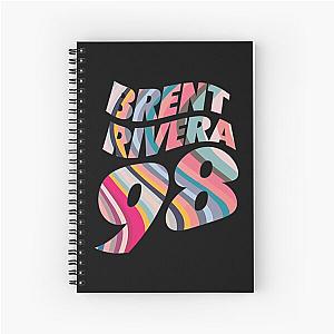 Funny Quote Brent Rivera - Number 98 Spiral Notebook