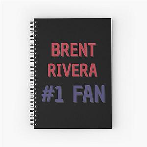 Brent Rivera - 1 Fan Spiral Notebook