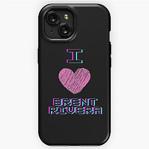 Brent rivera love iPhone Tough Case