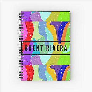 brent rivera poster Spiral Notebook