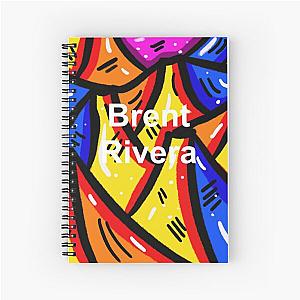 brent rivera redbubble poster Spiral Notebook