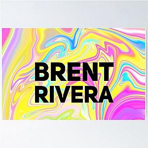 brent rivera redbubble poster Poster