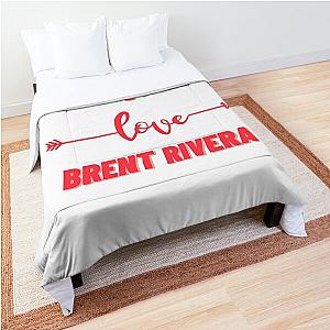 Brent rivera love Comforter