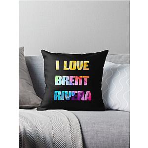 brent rivera  Throw Pillow