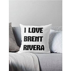 brent rivera  Throw Pillow