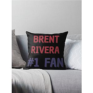 Brent Rivera - 1 Fan Throw Pillow