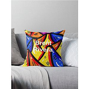 brent rivera redbubble poster Throw Pillow