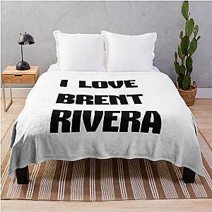 brent rivera  Throw Blanket