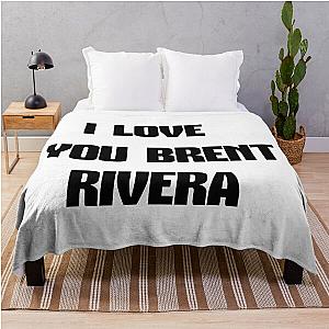 brent rivera  Throw Blanket