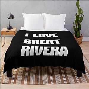 brent rivera  Throw Blanket