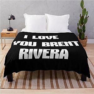 brent rivera  Throw Blanket