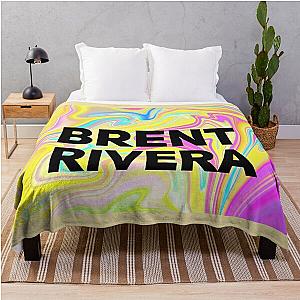 brent rivera redbubble poster Throw Blanket