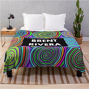 brent rivera Throw Blanket