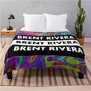 brent rivera Throw Blanket