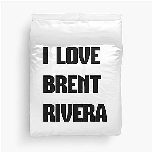 brent rivera  Duvet Cover