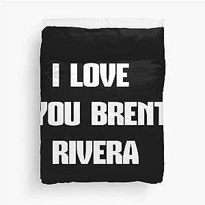 brent rivera  Duvet Cover