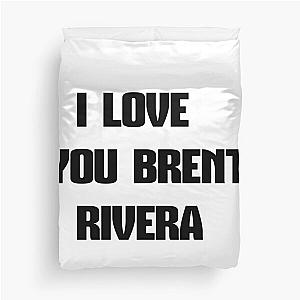 brent rivera  Duvet Cover