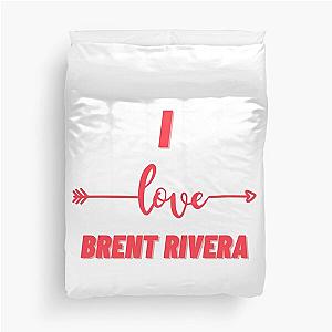 Brent rivera love Duvet Cover