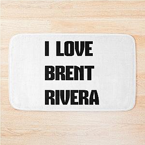 brent rivera  Bath Mat