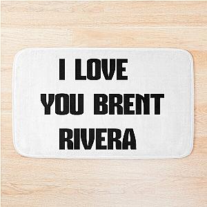 brent rivera  Bath Mat