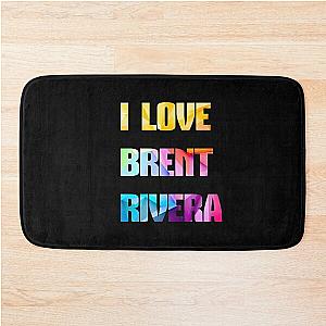 brent rivera  Bath Mat