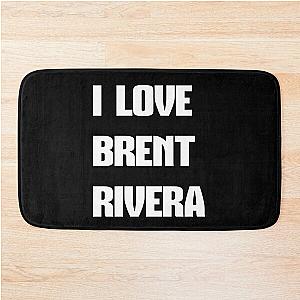 brent rivera  Bath Mat