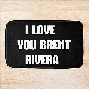 brent rivera  Bath Mat