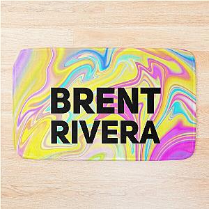 brent rivera redbubble poster Bath Mat