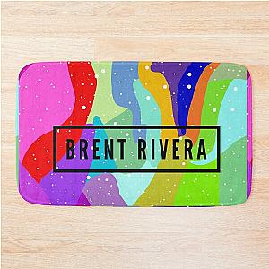 brent rivera poster Bath Mat