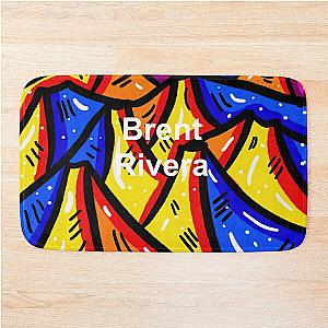 brent rivera redbubble poster Bath Mat