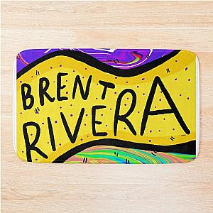 brent rivera redbubble poster Bath Mat