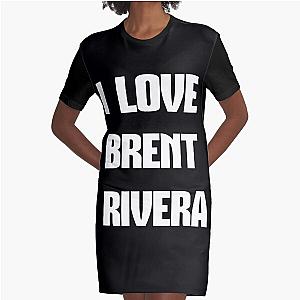 brent rivera  Graphic T-Shirt Dress