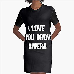 brent rivera  Graphic T-Shirt Dress