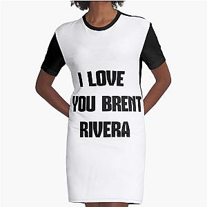 brent rivera  Graphic T-Shirt Dress