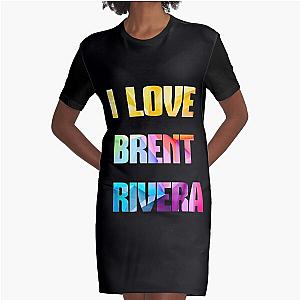 brent rivera  Graphic T-Shirt Dress