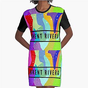 brent rivera poster Graphic T-Shirt Dress