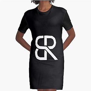 Brent Rivera HD Logo (Ver. 2) Graphic T-Shirt Dress