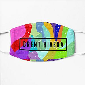 brent rivera poster Flat Mask