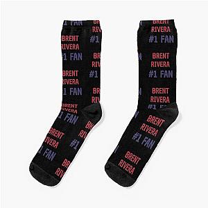 Brent Rivera - 1 Fan Socks