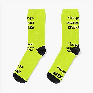 i love you brent rivera Socks