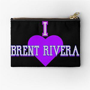 Brent Rivera v4 Zipper Pouch