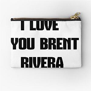 brent rivera  Zipper Pouch