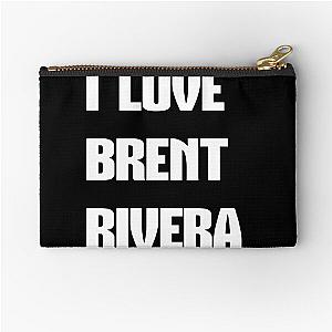 brent rivera  Zipper Pouch