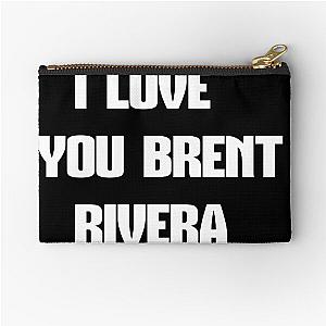 brent rivera  Zipper Pouch