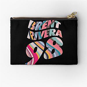 Funny Quote Brent Rivera - Number 98 Zipper Pouch