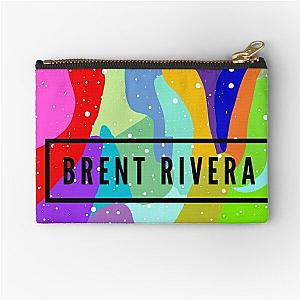 brent rivera poster Zipper Pouch